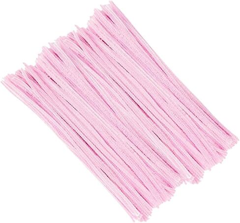 200 PCS Coll Color Clefulers Cleaners Chenille Coups Fuzzy Sticks Craft Supplies Diy Art Craft Project in Kuwait