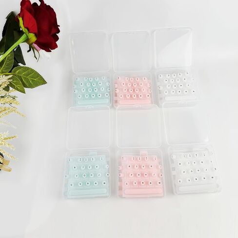 3D Ergonomic Silicone Keyboard Cover for Long Nails, Perfect for Typing, Gaming & Protecting Nail Art on Laptops & MacBooks (Pink, Circular) in Saudi Arabia