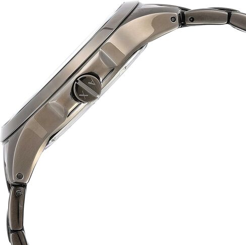 A | X Armani Exchange Date Three Hand Hand Gunmetal Watch Stainless Steel (Model: AX2194) in Saudi Arabia