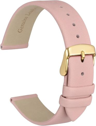 HMFang Elegant Watch Band Genuine Leather 8mm 10mm 12mm 14mm 16mm 18mm 20mm 22mm Replacement Straps For Women Ladies Bracelet in Kuwait