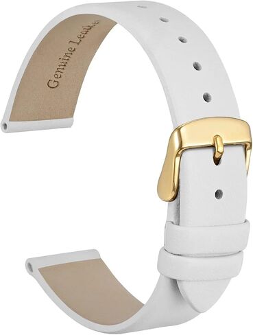 HMFang Elegant Watch Band Genuine Leather 8mm 10mm 12mm 14mm 16mm 18mm 20mm 22mm Replacement Straps For Women Ladies Bracelet in Kuwait