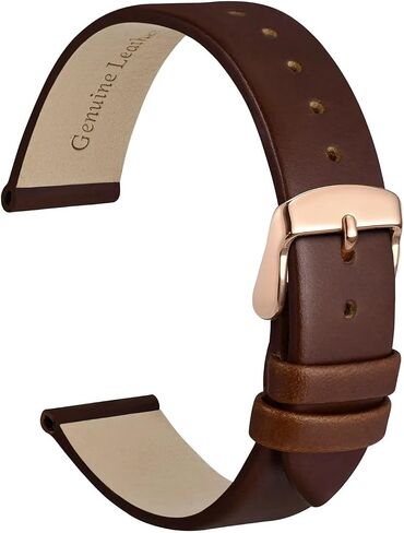 HMFang Elegant Watch Band Genuine Leather 8mm 10mm 12mm 14mm 16mm 18mm 20mm 22mm Replacement Straps For Women Ladies Bracelet in Kuwait