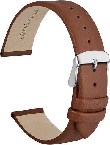 HMFang Elegant Watch Band Genuine Leather 8mm 10mm 12mm 14mm 16mm 18mm 20mm 22mm Replacement Straps For Women Ladies Bracelet in Kuwait