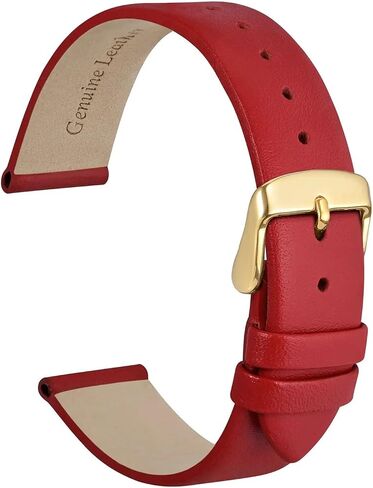 HMFang Elegant Watch Band Genuine Leather 8mm 10mm 12mm 14mm 16mm 18mm 20mm 22mm Replacement Straps For Women Ladies Bracelet in Kuwait