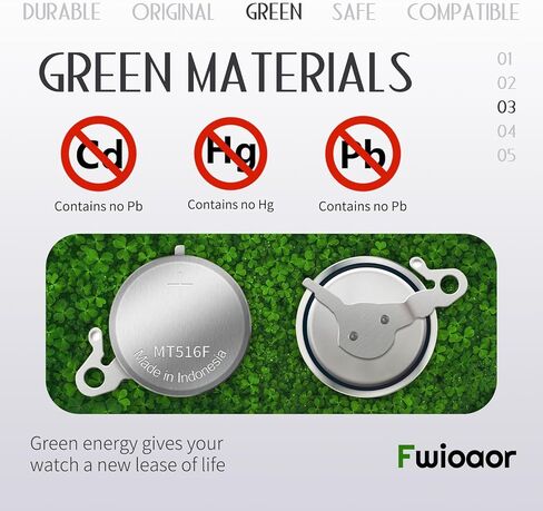 3023.24H TS920E Replacement Battery - Rechargeable Capacitor for V172,V175,VS176 & VS75 Watches in Saudi Arabia