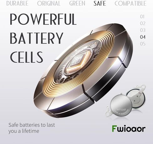 3023.24H TS920E Replacement Battery - Rechargeable Capacitor for V172,V175,VS176 & VS75 Watches in Saudi Arabia