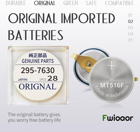 3023.24H TS920E Replacement Battery - Rechargeable Capacitor for V172,V175,VS176 & VS75 Watches in Saudi Arabia