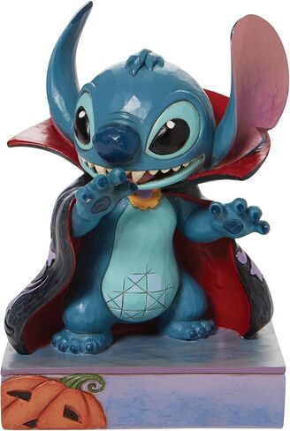 Enesco Jim Shore Disney Traditions Halloween Lilo and Stitch Vampire Figurine, 6.375 Inch, Multicolor in Saudi Arabia