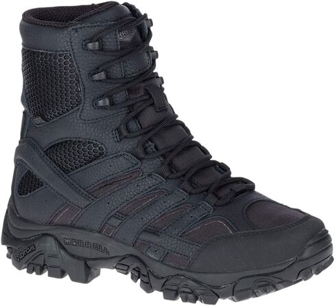 Merrell Work Jungle Moc Leather Slip Resistant Espresso 5 M in Saudi Arabia
