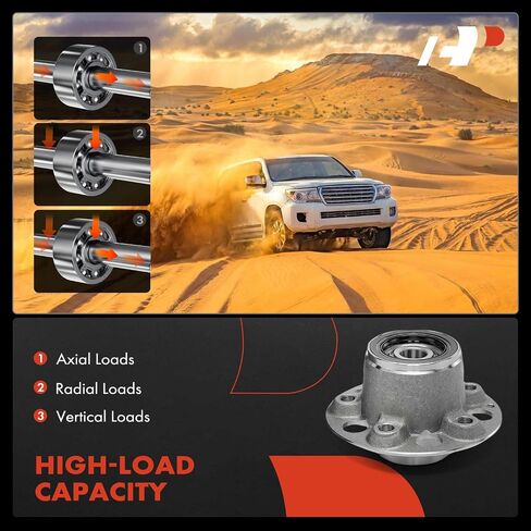 A-Premium 2 x Front Wheel Bearing and Hub Assembly Compatible with Mercedes-Benz C218 Series CLS400 2015-2017, CLS550 2012-2018 in Saudi Arabia
