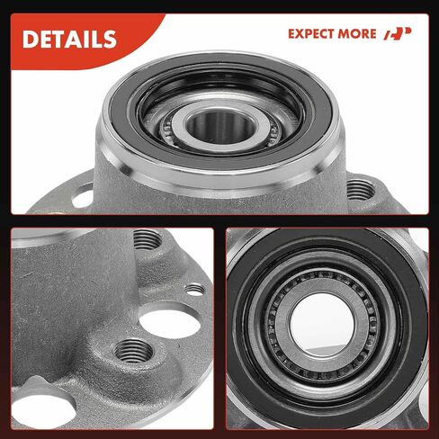 A-Premium 2 x Front Wheel Bearing and Hub Assembly Compatible with Mercedes-Benz C218 Series CLS400 2015-2017, CLS550 2012-2018 in Saudi Arabia