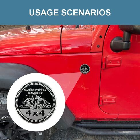 شارة الكبرياء المصنفة بالسيارة ، شارات شارة السيارات ، شارة السيارات المعدنية 4 × 4 ، إكسسوارات تزيين السيارات ثلاثية الأبعاد شارات السيارات المعدنية الشارات العالمية لشاحنات المركبات سيارات الدفع الرباعي (مصنفة على الشاطئ) in Saudi Arabia