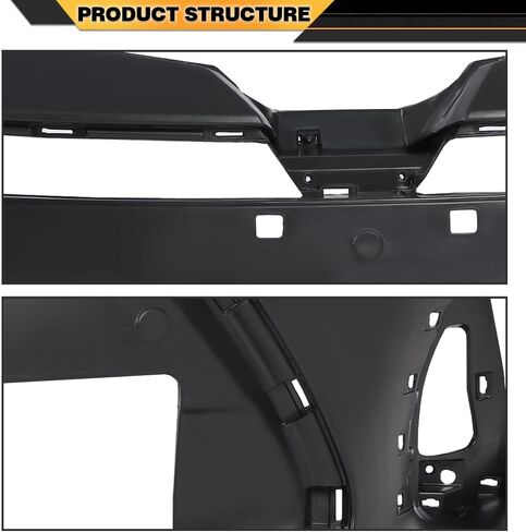 غطاء الوفير الأمامي المقبّر متوافق مع قاعدة تويوتا كورولا 2011/Fit Toyota Corolla L 2012-2013/FIT Toyota Corolla (عارضة الأزياء: CE ، LE) 2011-2013 ، Black in Saudi Arabia