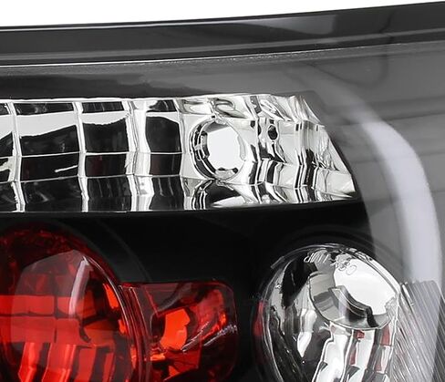 SPEC-D TUNING Black Smoke Tail Lights Compatible with 2006-2011 Honda Civic Coupe 2 Door, Left + Right Pair Assembly in Saudi Arabia