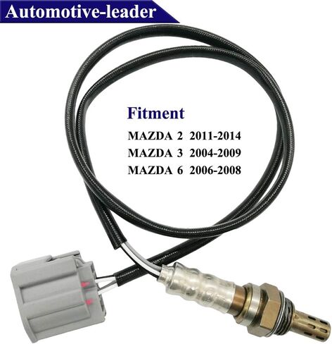 234-4329 4-Ware Oxygen O2 Sensor 2 لعام 2011-2013 مازدا 2 1.5L ، 2004-2009 MAZDA 3 2.0L ، 2006-2009 MAZDA 3 ، 2006-2008 MAZDA 6 2.3L 2344329 15914 15916 in Saudi Arabia