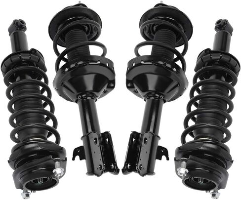 Front and Rear Complete Struts Assembly Shock Absorbers w/Coil Spring Fits 2008-2011 for Subaru Impreza Replace 1331911L 272696 (Set of 4) in Saudi Arabia