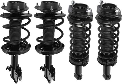 Front and Rear Complete Struts Assembly Shock Absorbers w/Coil Spring Fits 2008-2011 for Subaru Impreza Replace 1331911L 272696 (Set of 4) in Saudi Arabia