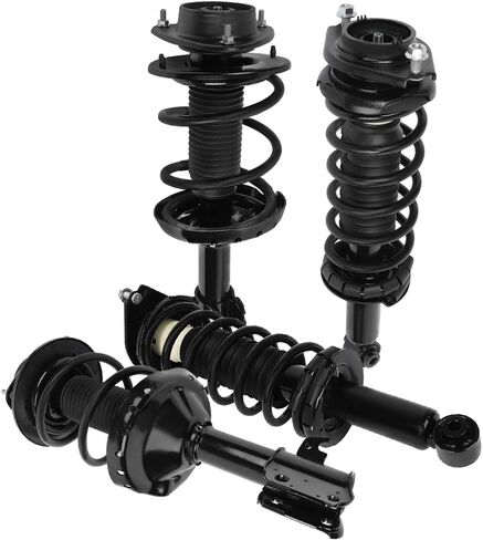 Front and Rear Complete Struts Assembly Shock Absorbers w/Coil Spring Fits 2008-2011 for Subaru Impreza Replace 1331911L 272696 (Set of 4) in Saudi Arabia