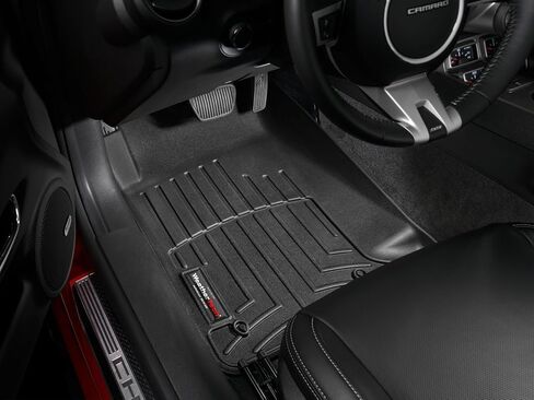 Weathertech مخصص FIRELLOLERS لشيفروليه كامارو - الصف الأول (442671) ، أسود in Saudi Arabia