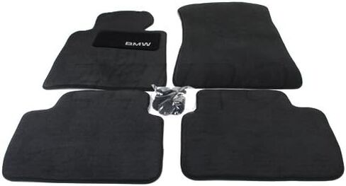 حصيلة BMW Carpet Floor 323 325 328 330 Sedan & Wagon (1999-2005) ، كوبيه (2000-2006)-أسود in Saudi Arabia