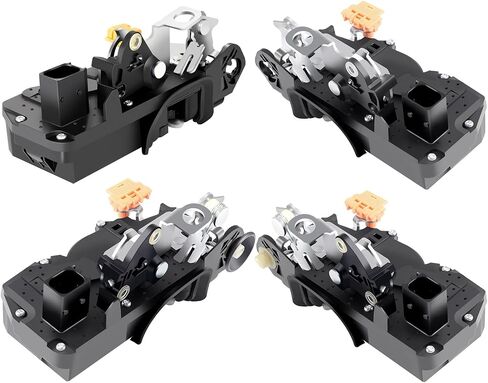 ASAPE 4PCS DOOR DOOR LATCH LOCK ACTUAROTOR محرك مجموعة أمامية اليسار+الأمام اليمين+الخلفية الخلفية+الخلفية اليمنى لعام 2006 2007 2008 2008 2010 2011 لـ CHEVROLET IMPALA ، استبدل#931-300 ، DLA980،931-305 ، DLA-680 ، DLA1403 in Saudi Arabia