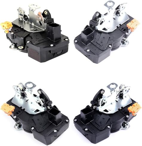 ASAPE 4PCS DOOR DOOR LATCH LOCK ACTUAROTOR محرك مجموعة أمامية اليسار+الأمام اليمين+الخلفية الخلفية+الخلفية اليمنى لعام 2006 2007 2008 2008 2010 2011 لـ CHEVROLET IMPALA ، استبدل#931-300 ، DLA980،931-305 ، DLA-680 ، DLA1403 in Saudi Arabia