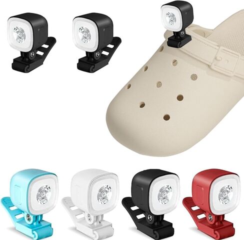 kitsology 2pcs مصابيح الأحذية القابلة لإعادة الشحن المصابيح الأمامية للمصابيح الأمامية الأساسية المصابيح الخارجية للبالغين تضيء الأحذية سحر الأسود in Kuwait