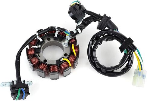 Magneto Ignition Coil لـ CRF250 لـ CRF250R لـ CRF 250 R 250R 2004-2012 2013 2014 2015 2015 2017 2018 2019 2020 Stator Stator STATOR STATOR COYPLE STATOR COOL STATER (2004-2009) in Kuwait