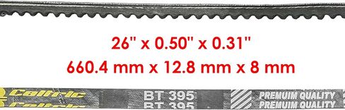 Caltric Starter Generator Belt Compatible with EZGO Gas Terrain 250 500 1000 2012-Up / 26414G01 630587 in Saudi Arabia