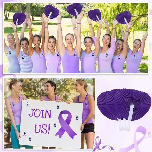 150 Pcs Blue Ribbon Colon Cancer Awareness Item Bulk Child Abuse Awareness Bracelets Stickers Pen Stress Football Folding Fan for Blue Ribbon Party Favors Charity Public Social Event in Kuwait