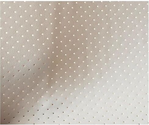 Leather Repair Patch 17.7x39.4" Breathable Perforated Adhesive Self-Adhesive Repair Patch for Furniture, Couch, Car Seats, Office Chairs, Sofa (Beige) in Kuwait