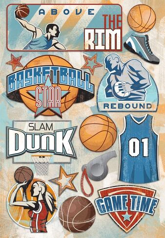 Karen Foster Design Acid and Lignin Free Scrapbooking Sticker ، Root for Home Team in Kuwait