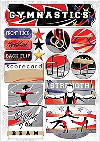 Karen Foster Design Acid and Lignin Free Scrapbooking Sticker ، Root for Home Team in Kuwait
