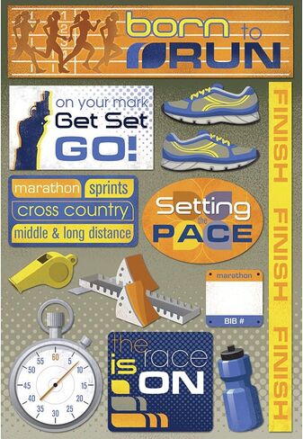 Karen Foster Design Acid and Lignin Free Scrapbooking Sticker ، Root for Home Team in Kuwait