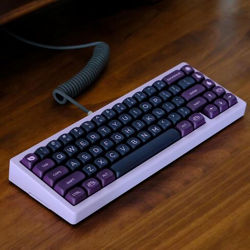 MOA Profile PBT Keycaps 60 Percent, 150 Keys Custom Dye Sublimation ANSI Layout Keycaps Set Compatiable for Cherry MX Switch Mechanical Keyboard in Saudi Arabia