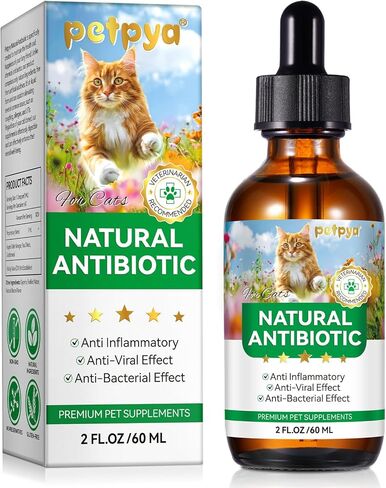 Urinary Tract for Cats, Natural Cat Urinary Tract Drops - Supports Bladder, Kidney Stone & Dog UTI Relief, Cranberry Kidney Bladder Drops, Herbal Supplement for Cats, Chicken Flavor - 60 ml / 2.02oz in Kuwait
