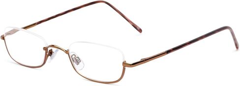Readers.com Reading Glasses: The Magnum, Metal rectangle Style for Men and Women in Kuwait