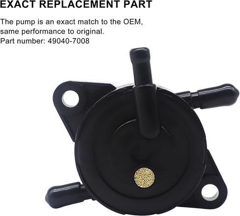 مضخة الوقود 49040-7008 49040-0770 MIU12470 متوافقة مع Kawasaki FR541V FR600V FR651V FR691V FR730V FS481V FS541V FS600V FS651V FS691V FS730V JONN DEERE in Kuwait