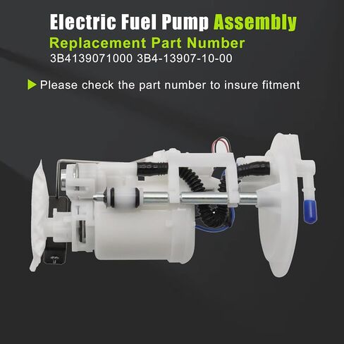 FZJDSD Fuel Pump Module Assembly Compatible with Yamaha Grizzly 700 550 Viking 2007-2016 Kodiak 2016-2020 Wolverine YXZ1000 2014-2020 Replace 3B4139071000 3B4-13907-10-00 Electric Fuel Pump Assembly in Saudi Arabia