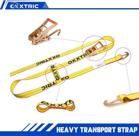 2" X10' Quick-Pick Wheel Lift Strap with Finger Hook Ratchet Set,2 Pack,Wheel Lift Straps - Fit Jerr-Dan MPL Element Basket Transport Webbing,Heavy Duty Tow Truck Straps with Side Hook in Saudi Arabia