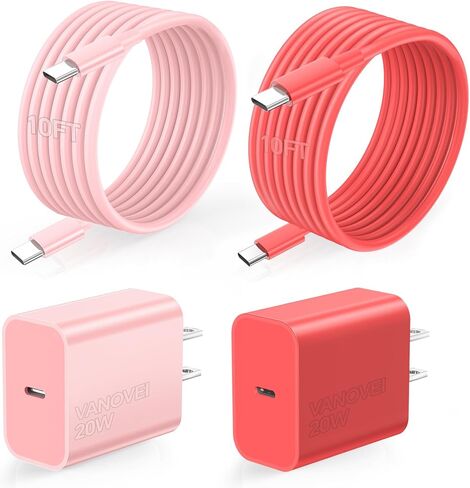 متوافق مع iPhone 16 15 Charger Charging ، 60W 10ft extra USB C Cable مع كتلة شاحنة من النوع C 20W متوافق مع iPhone 16 PRO MAX/16 PRO/16 PRO/15 PRO/15 PRO MAX/15 PLUS/15 ، S24/S23 in Kuwait