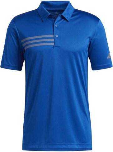 Adidas 3-Stripes Chest Sport Shirt 4XL Collegiate Royal/ Grey Three in Saudi Arabia