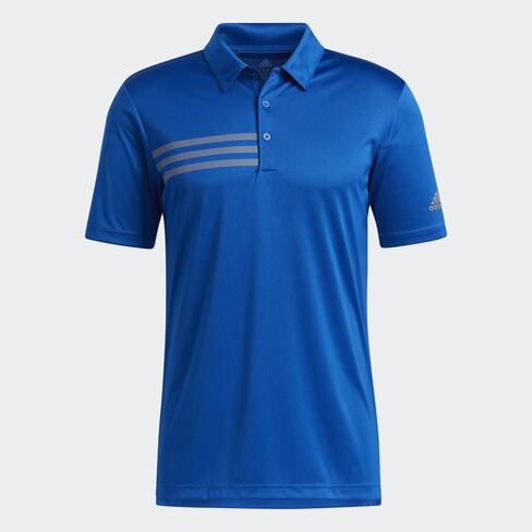 Adidas 3-Stripes Chest Sport Shirt 4XL Collegiate Royal/ Grey Three in Saudi Arabia