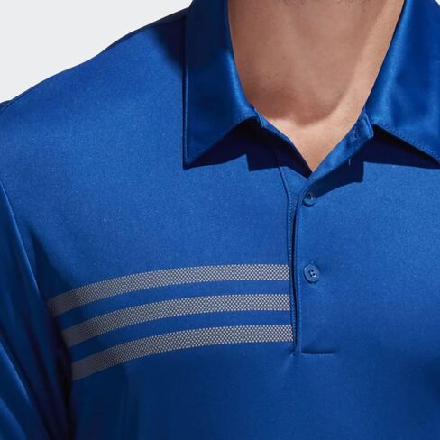 Adidas 3-Stripes Chest Sport Shirt 4XL Collegiate Royal/ Grey Three in Saudi Arabia