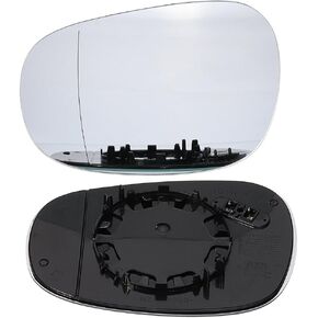 GSRECY Heated Rear View Mirror Glass Compatible with BMW 3 Series 2009-2013 E90 E91 E92 E93 Replace 51167252893, 51167252894 (Right - White Glass) in Kuwait