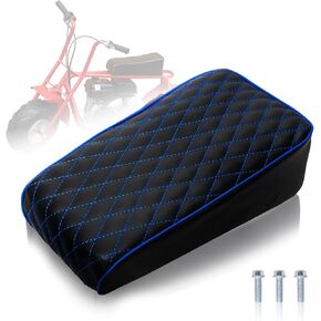 JMCHstore Blue Diamond Stitch Retro Mini bike Seat for Coleman ct100u 98cc ct100 100cc Motor ct100 3.0HP Mini bike Trail Powersports Parts in Kuwait