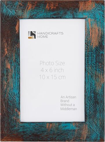 الحرف اليدوية Hive Wooden 4x6 إطار الصورة - إطار Beige Brown Racalloped لديكور الجدار والمكتب ، هدايا للجدة ، أبي ، أمي ، أولياء الأمور الجدد ، التخرج ، عيد ميلاد ، Housewarming ، صور العائلة والزفاف. in Kuwait