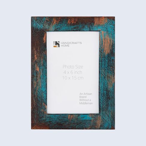 الحرف اليدوية Hive Wooden 4x6 إطار الصورة - إطار Beige Brown Racalloped لديكور الجدار والمكتب ، هدايا للجدة ، أبي ، أمي ، أولياء الأمور الجدد ، التخرج ، عيد ميلاد ، Housewarming ، صور العائلة والزفاف. in Kuwait