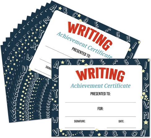 Reading Achievement Certificate, 25 Pcs Certificate of Achievement for Reading, Reading Achievement Recognition Certificate, School Classroom Supplies for Kids Students, 39 in Saudi Arabia