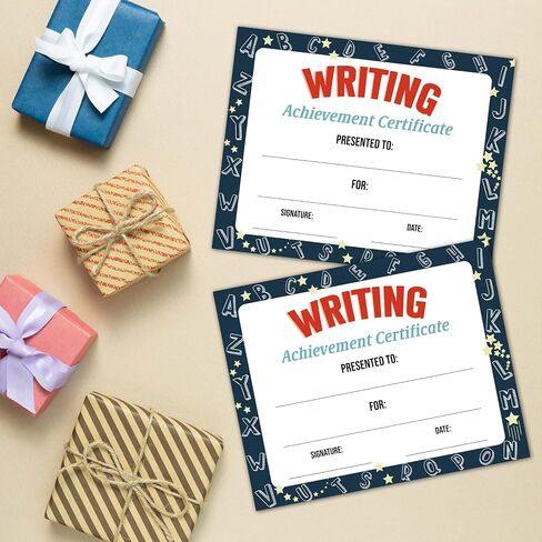 Reading Achievement Certificate, 25 Pcs Certificate of Achievement for Reading, Reading Achievement Recognition Certificate, School Classroom Supplies for Kids Students, 39 in Saudi Arabia